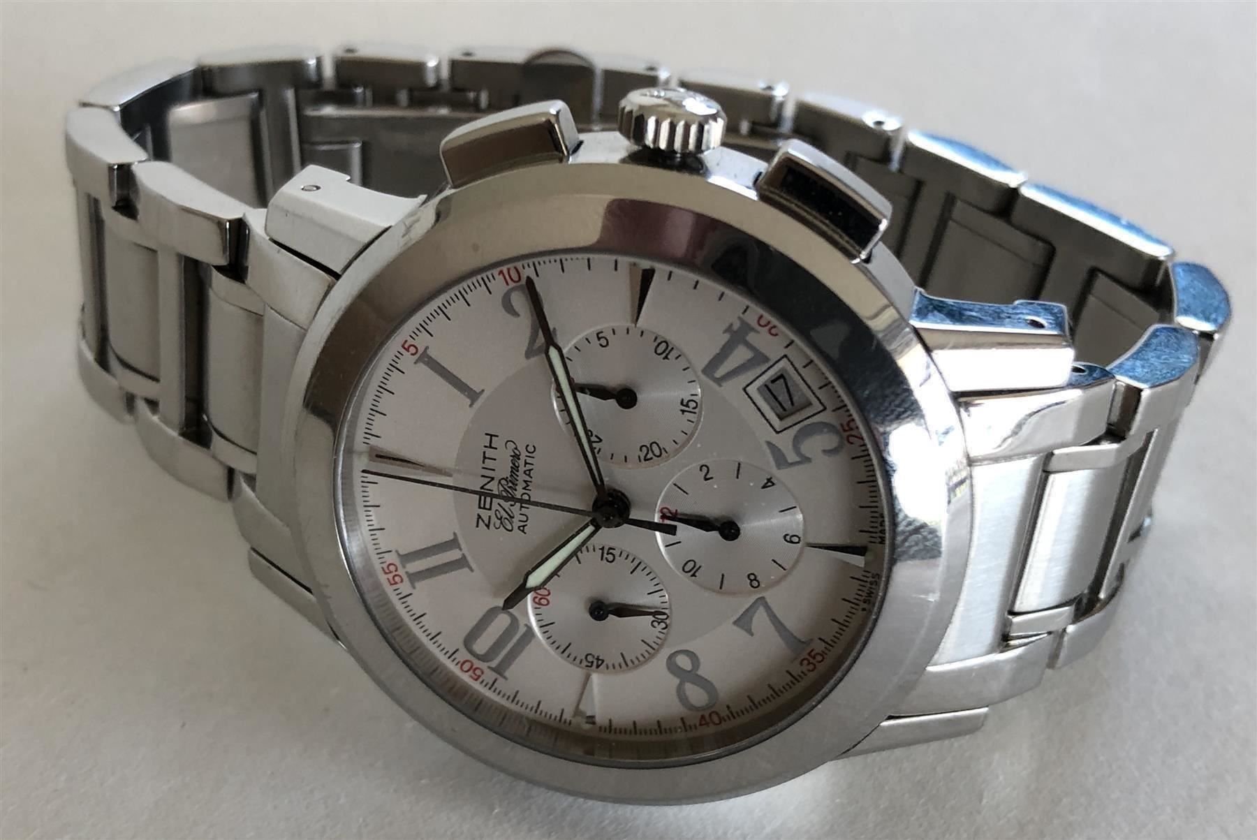 Zenith Orologi: ZENITH El Primero Automatic Port Royal - Ref 01/02.0450 – Nuovo (secondo la descrizione) da Appenzell venduto da Zimiuno 6