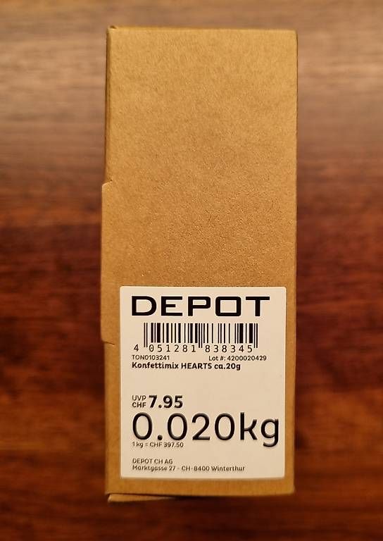 Alle Dekorationen: Konfettiherzen, 20g, NEU – Gebraucht aus Hägglingen von TamaraDeVito 1
