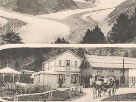 PONTRESINA: Restaurant zum Roseggletscher ~1910