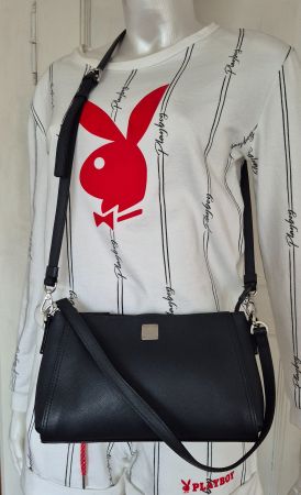 Original MCM Crossbody Bag, aus Saffiano-Leder