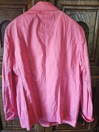 Veste d'été rose Delmod, taille 44, coton léger