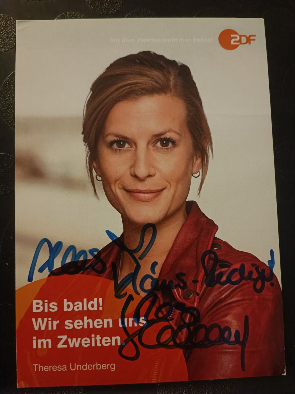 Autografi: Theresa Underberg - signierte Autogrammkarte – Usato da Menziken venduto da Artographs