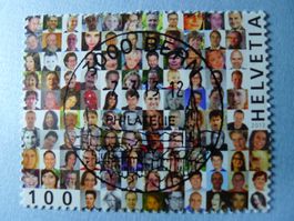 2013 Sondermarke Gesichter ET Vollstempel 1451 Ort