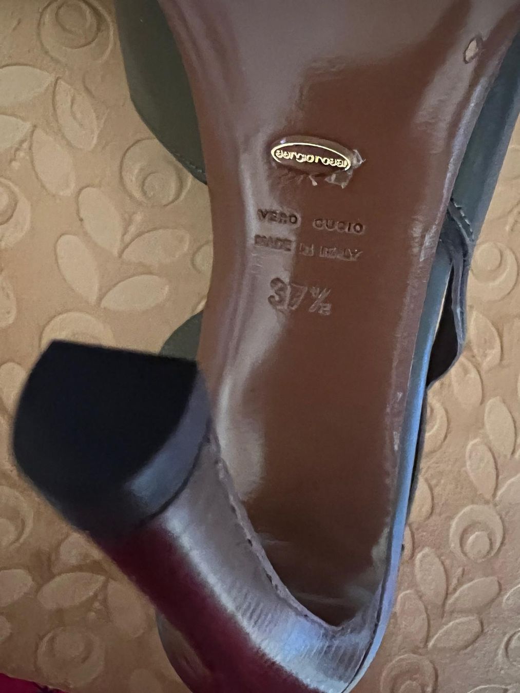 Sergio Rossi Scarpe da donna: Sandalettes Marke Sergio Rossi High Heels – Nuovo (secondo la descrizione) da Winterthur venduto da katalunk 3