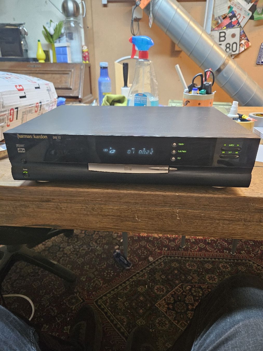 Harman-Kardon Lettore multimediale & Streamer: Harman Kardon DVD 10 Player (D1) – Usato da Rorschach venduto da TimelessTrading 1