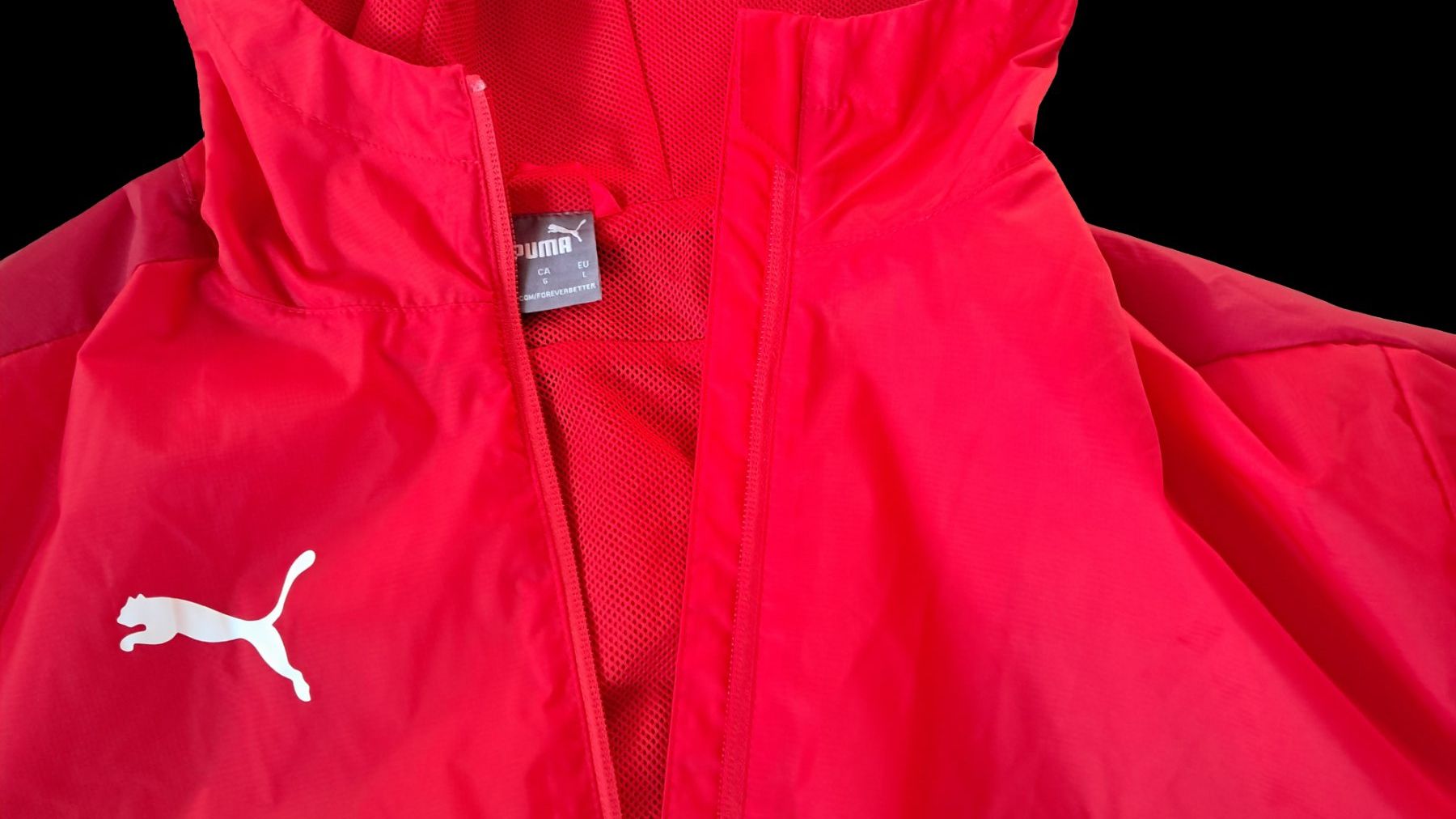Puma Giacche: Puma Windjacke rot Gr. L Herren – Usato da Uerikon venduto da Jeanne04 1