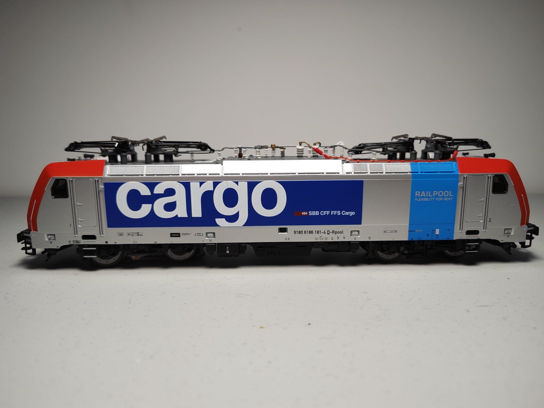 Piko Modellini di ferrovie: PIKO 96730 SBB Cargo BR 186 ESU V4 – Usato da Bachenbülach venduto da R.Mall 1