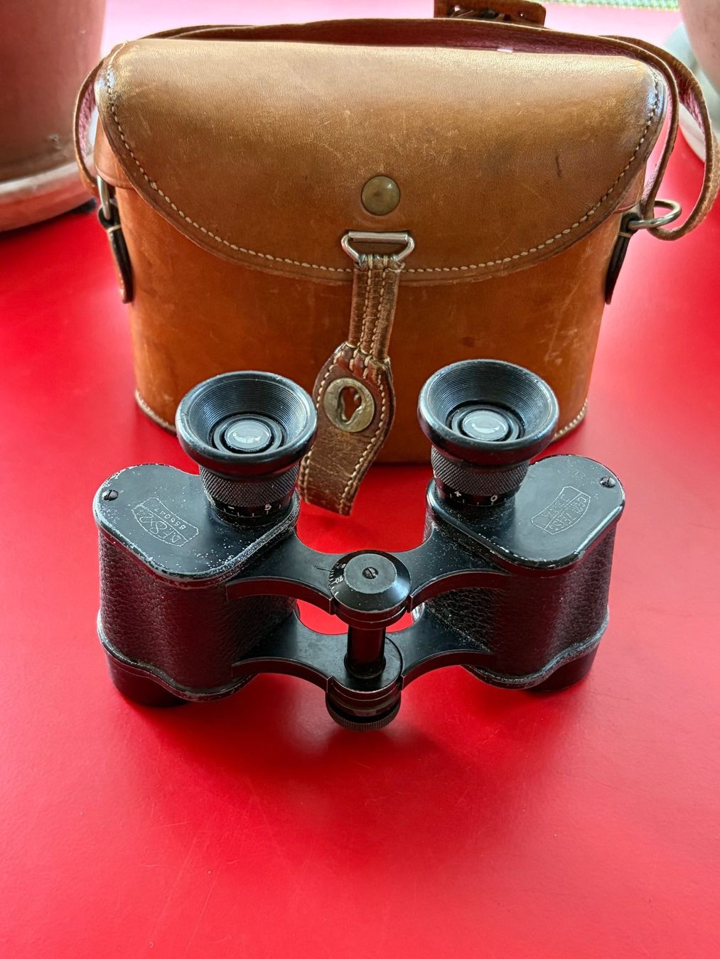 Zeiss Binocoli: Antiker Feldstecher / Zeiss / mit Etui – Usato da Zürich venduto da Airflow22
