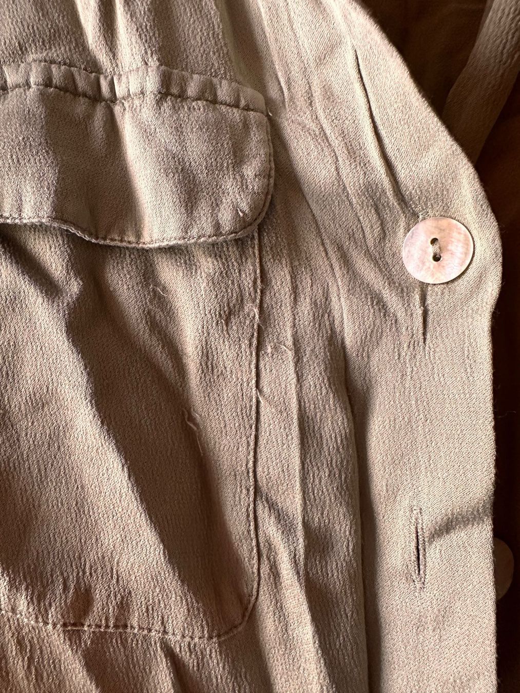 Zara Blusen: Zara Bluse Khaki Sommer Top – Gebraucht aus Zürich von BettinaMarie2308 2