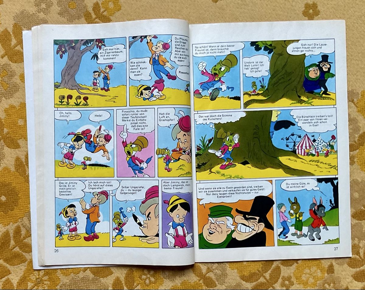 Fumetti: Pinocchio Comic Walt Disney Pinocchio von 1978 – Usato da Endingen venduto da nathan05 6