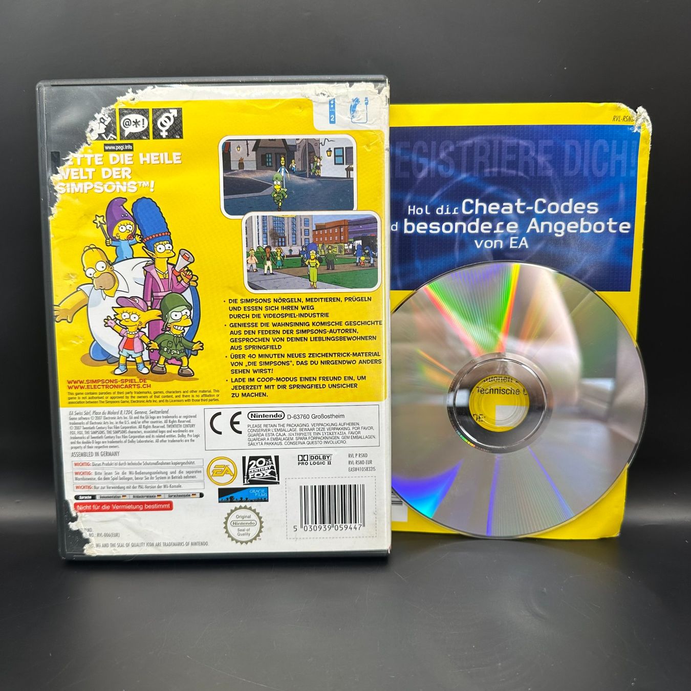 Nintendo Spiele: Die Simpsons Das Spiel Wii – Gebraucht aus Düdingen von Nerdworld 1