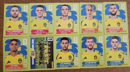 Panini Sticker WM 2026 - SWE 4/5/7/8/10/11/13/16/17/20
