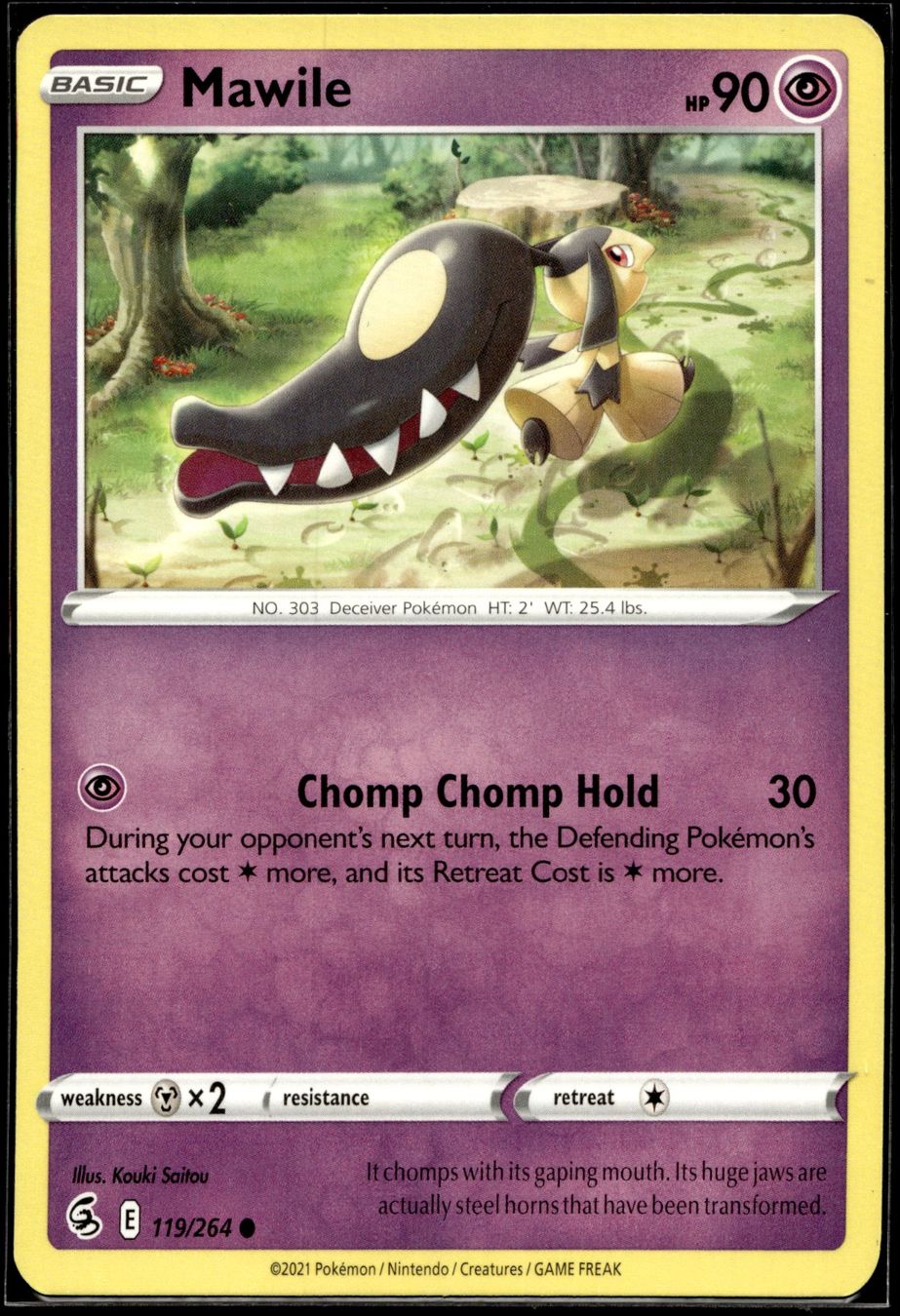 Pokémon Carte collezionabili: Mawile (FST EN 119/264) – Usato da Affoltern am Albis venduto da Chiesa_5