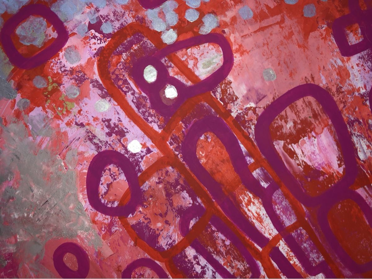 Dipinti: Gemälde abstract 60/120cm – Nuovo e nell'imballaggio originale da Frauenkappelen venduto da MissCadillac 7