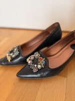 ras Damen Pumps mit Schmuckdetails, Grösse 39,5