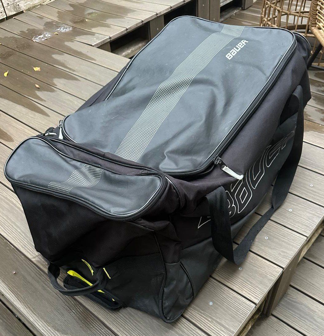 Bauer Taschen: BAUER Eishockeytasche mit Rollen SR – Gebraucht aus Langenthal von Steinadler129 1