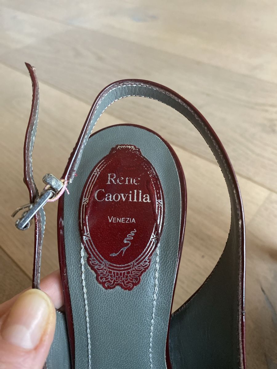 René Caovilla Scarpe da donna: Rene Caovilla Burgundy Pumps EU 38,5 – Usato da Wallisellen venduto da laz_9wsc 3