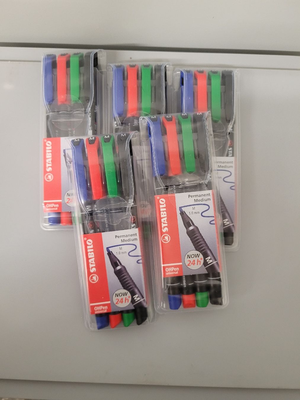 Stabilo Penna & Evidenziatori: 5x Stabilo 1,0mm – Nuovo (secondo la descrizione) da Rotkreuz venduto da NextChance