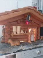 Holzhaus, Berghütte, Alphütte, Blockhaus, Unikat