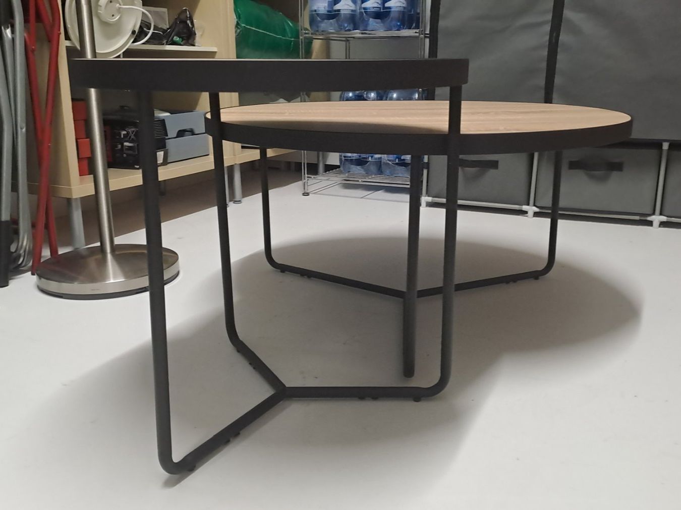 Beliani Tables: 2x Couchtisch Set MELODY Hellbraun – D'occasion à Winterthur par mag_6zt2 3