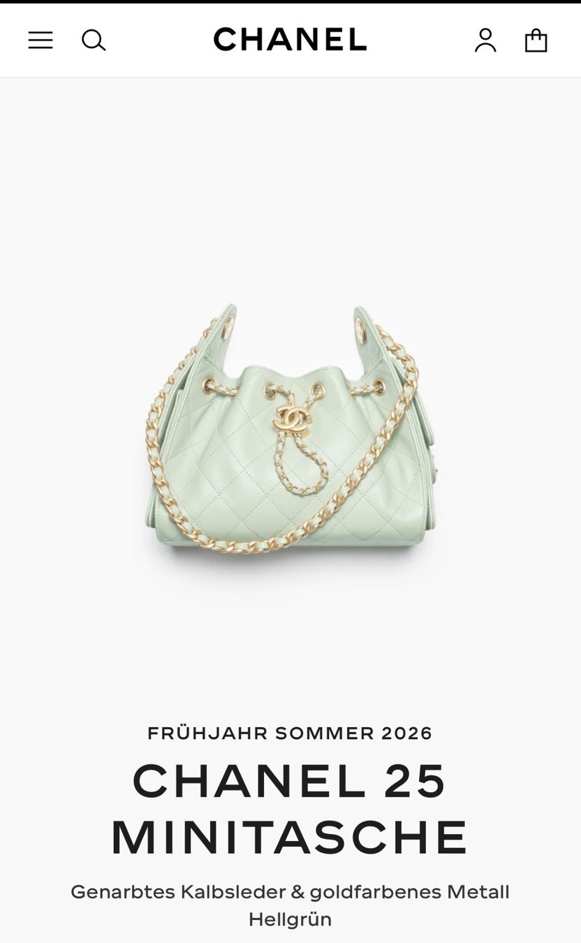 Chanel Borse da donna: Chanel 25 Mini light pastel green – Usato da Schindellegi venduto da Kar_5zrb 9