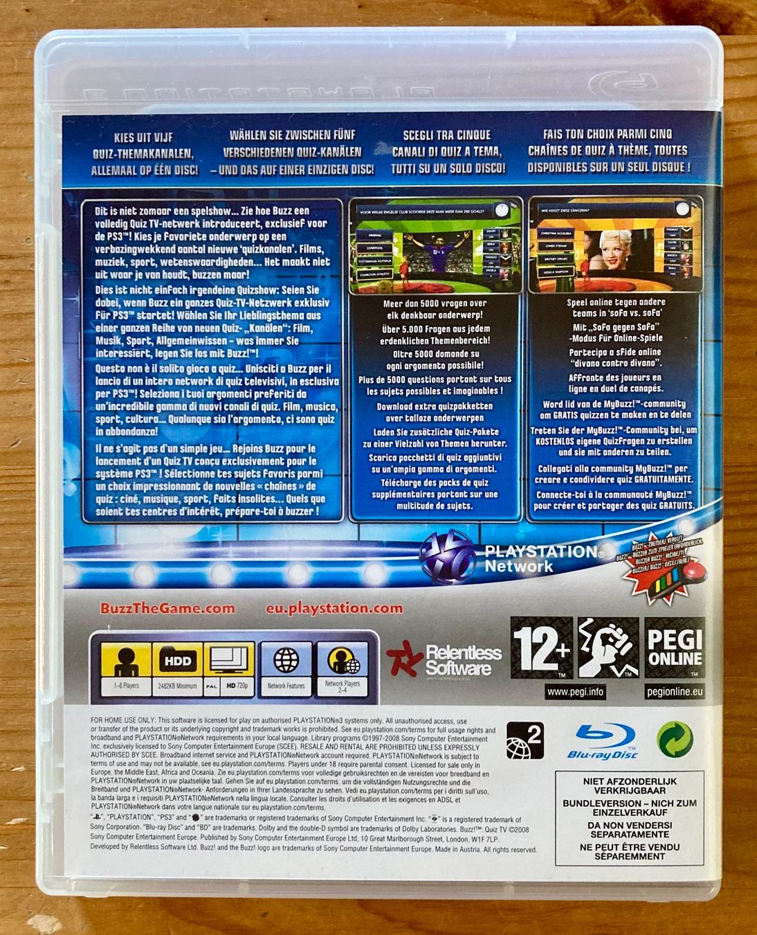 Sony Giochi: BUZZ! Quiz TV (NEU) - PS3 – Usato da Zürich venduto da Djmotionch 3