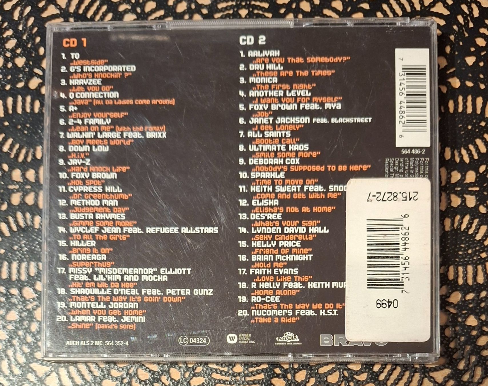 CDs: Bravo Hits - Black Hits Vol.1, 2CD Hit Compilation 1999 – Gebraucht aus Amriswil von Celini3 1
