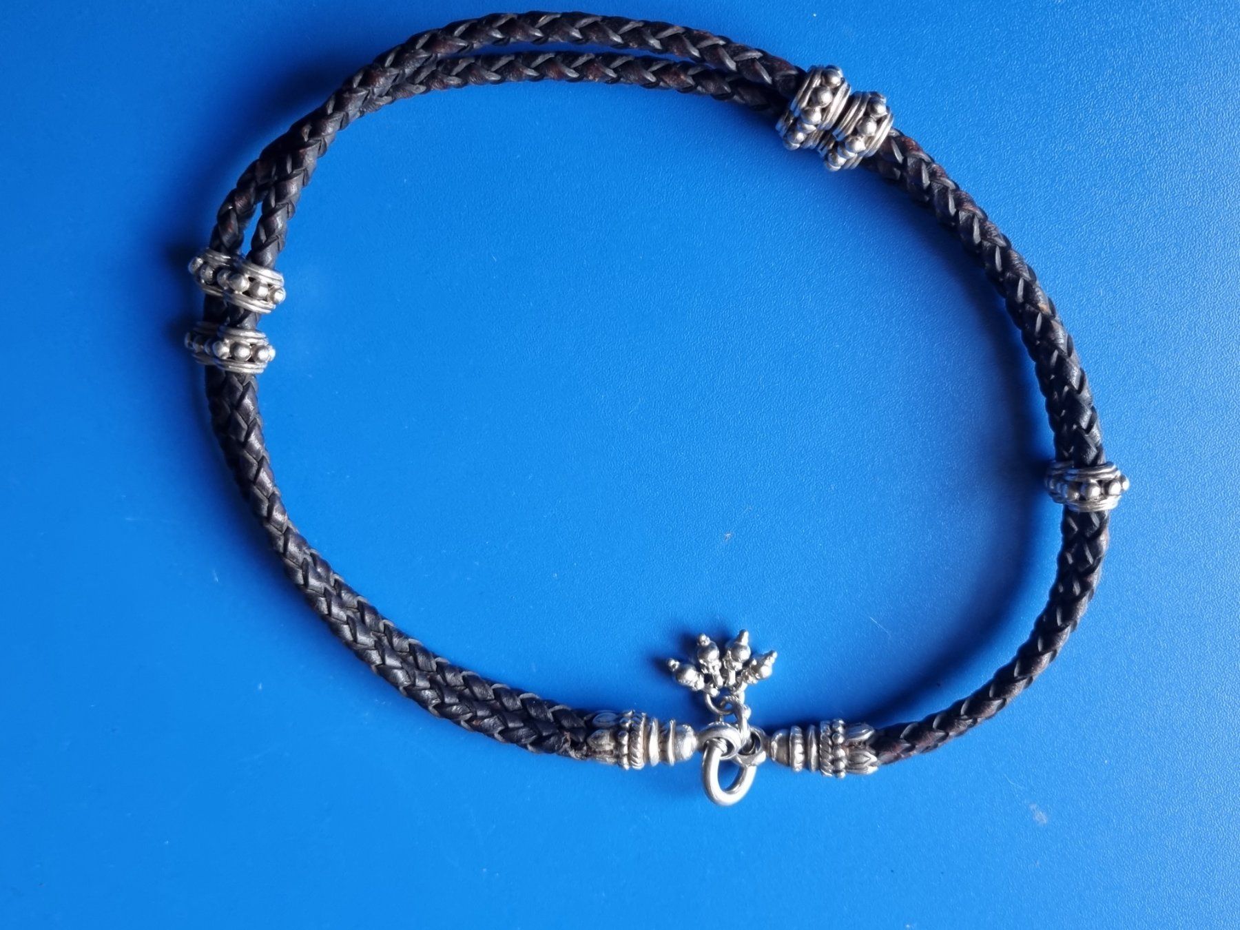 Catenine: Halskette Leder 925 Silber – Usato da Schaffhausen venduto da Leveron13 6