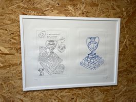 Serigrafie von Jason Rhoades 1994     (ID M338)