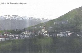 Tesserete TI Dorf Schneeberge  ca. 1920  sehr gut erhalten