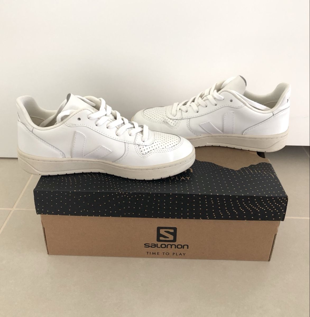 Veja Scarpe da donna: Veja Sneaker weiß beige 38 V-10 wie Neu – Nuovo (secondo la descrizione) da Agno venduto da hibikama 2