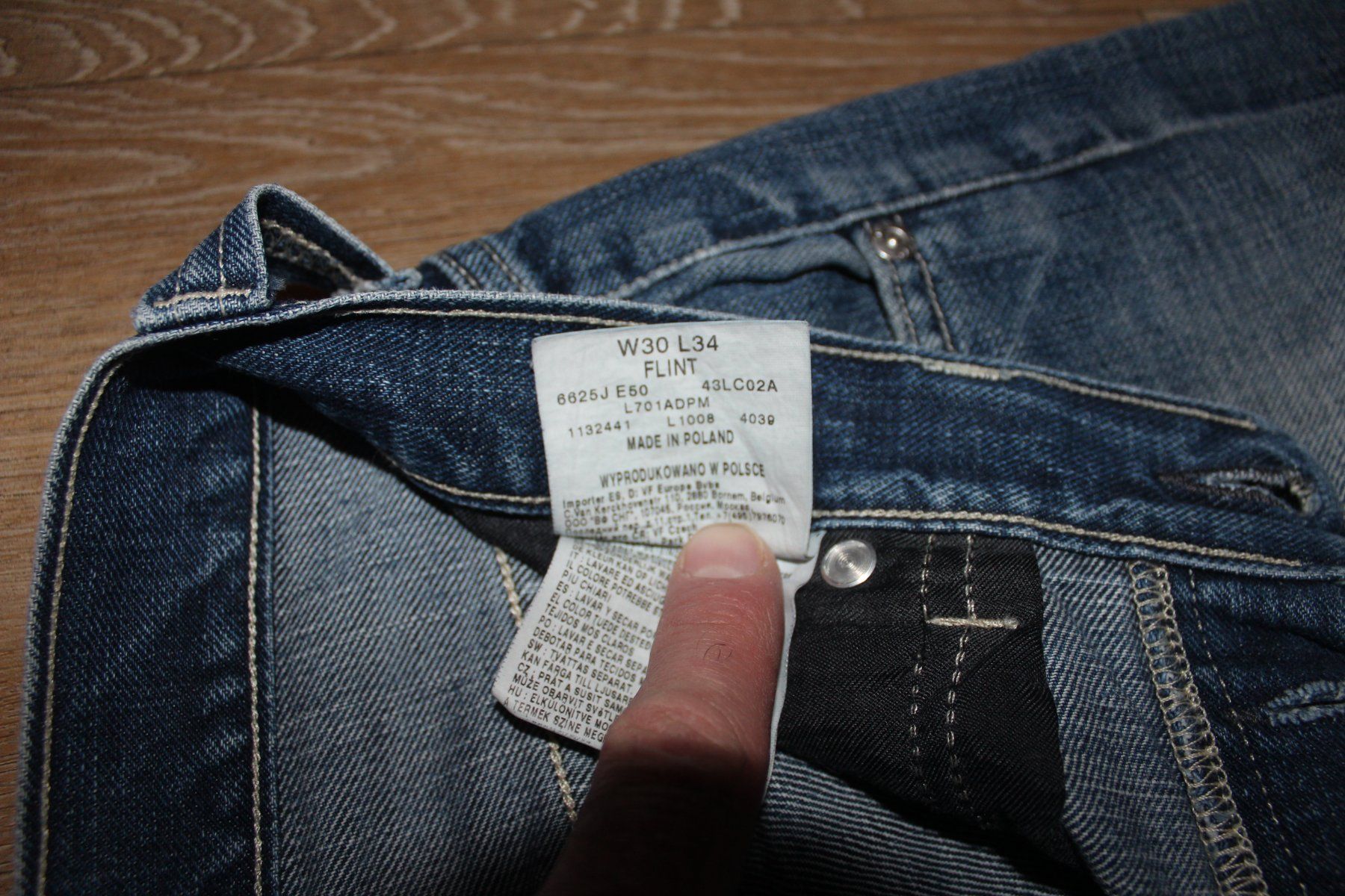 Lee Jeans: Hose Lee, pantalon Lee size W30 L34 – Usato da Travers venduto da ColibriRoseOrange 5