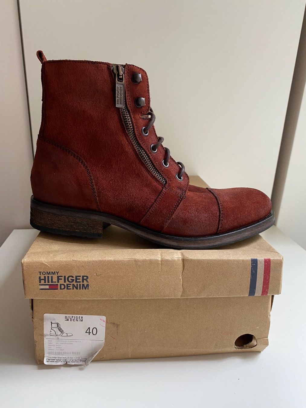 Tommy Hilfiger Herrenschuhe: TOMMY HILFIGER  BOOTS Stiefel, 40 – Neu und originalverpackt aus Luzern von falena01 8