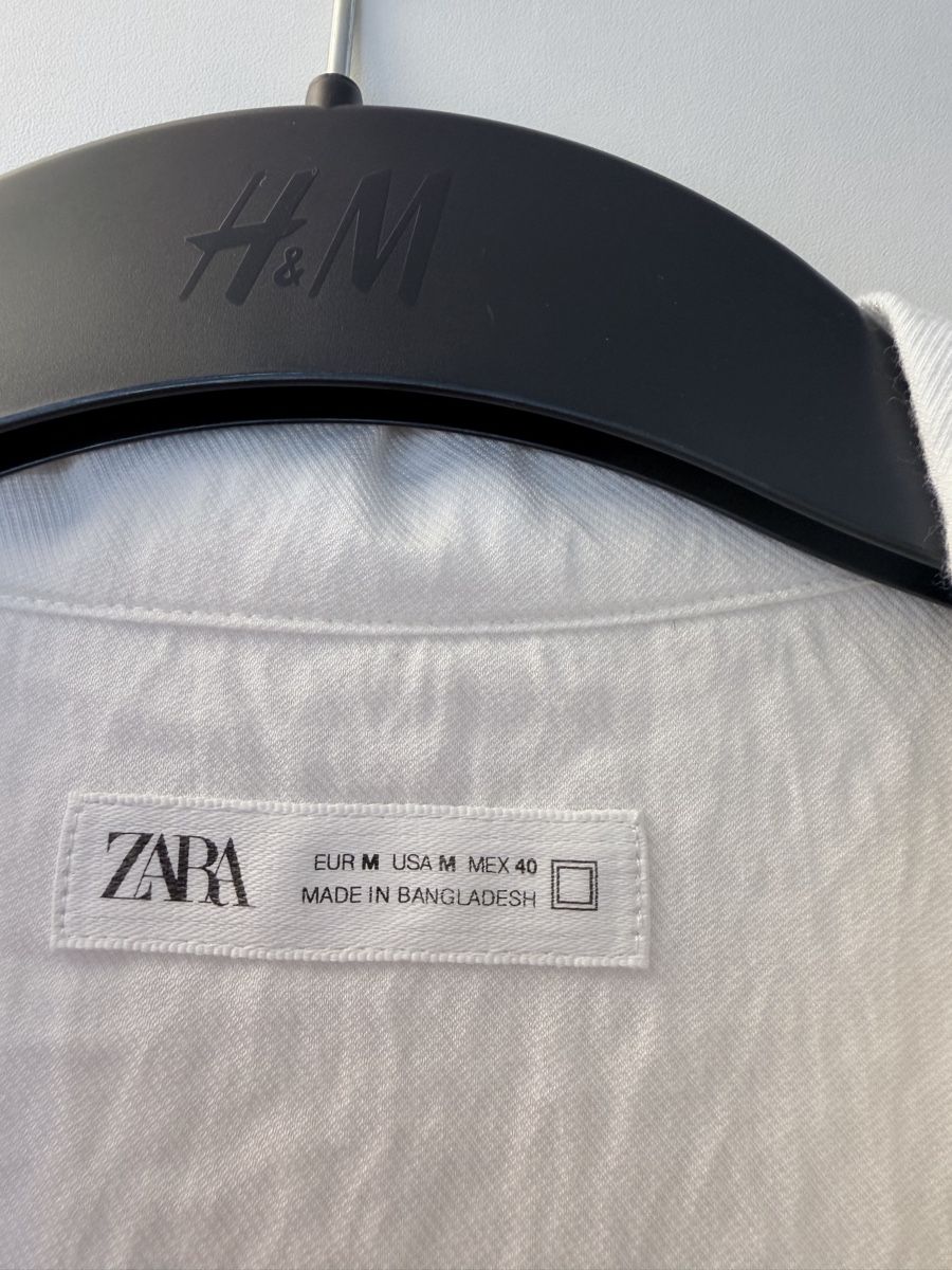 Zara Camicie: Zara Hemd weiss Gr M – Nuovo (secondo la descrizione) da Steinhausen venduto da Albin6312 1