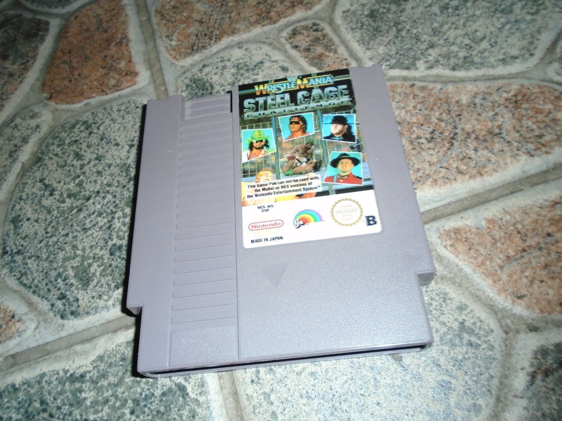 Nintendo Spiele: Steel Cage Wrestlemania NES – Gebraucht aus Olten von Disc-Ausverkauf