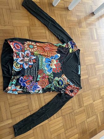 Pullover Gr. L Desigual Pully Short Oberteil Bluse