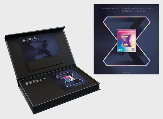 Tutti i francobolli: Liechtenstein Crypto Stamp 4.2 Schloss – Nuovo e nell'imballaggio originale da Menzingen venduto da Wlukas