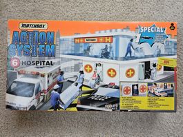 Vintage! Matchbox Krankenhaus Action System Spital Nr. 6 🏥
