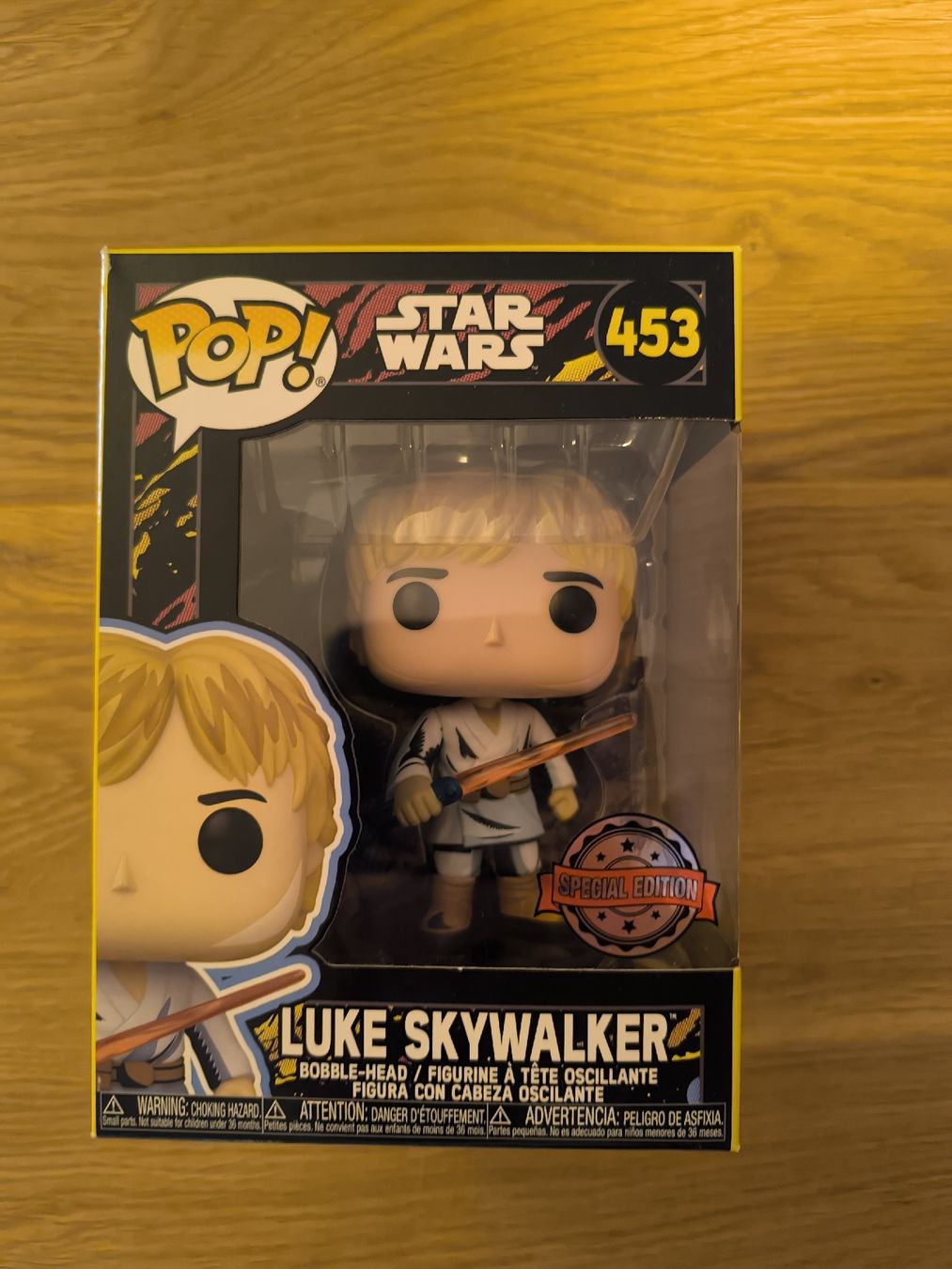 Funko Statuette: Funko Pop! Luke Skywalker 453 Special Edition Figur – Nuovo (secondo la descrizione) da Rüfenacht BE venduto da Morfius