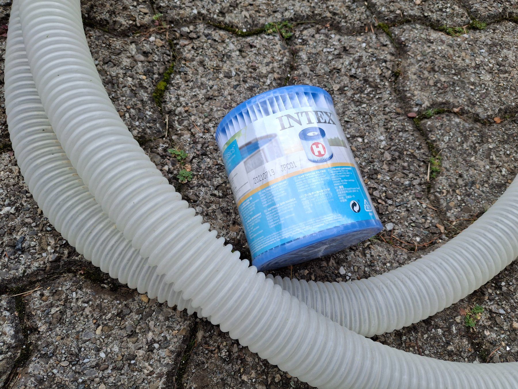 Intex Accessori per Piscine: Filterpumpe Pool 602 M von INTEX inkl. 1 Filter – Usato da Wiesendangen venduto da troawus 1