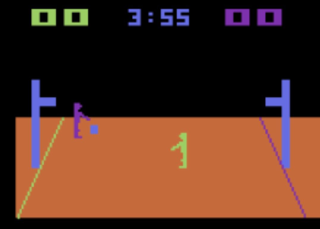 Atari Giochi: Basketball für Atari 2600 – Usato da Kestenholz venduto da Matti_10 2