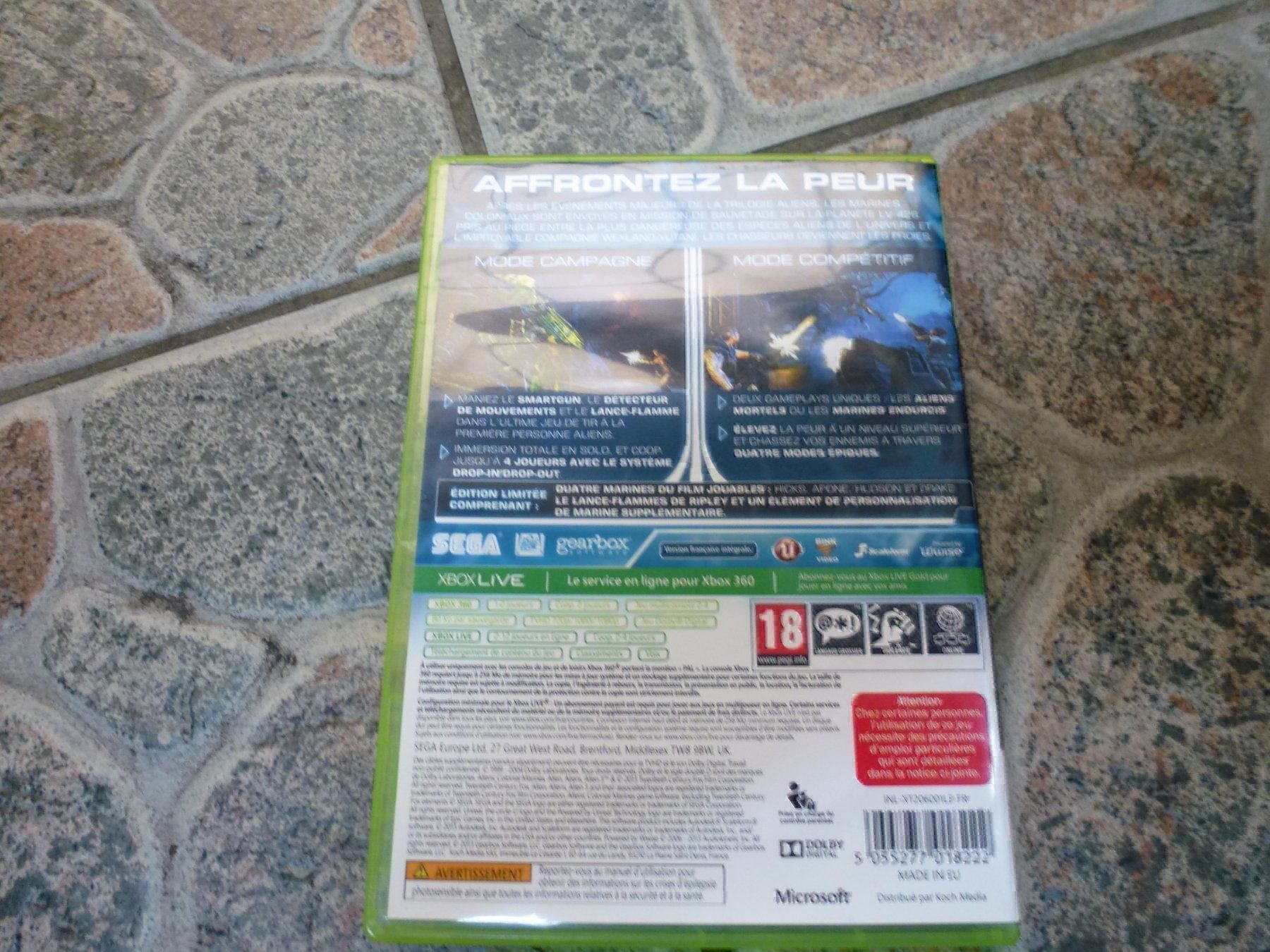 Spiele: Aliens Colonial (F) (XBOX 360) – Gebraucht aus Olten von Disc-Ausverkauf 2