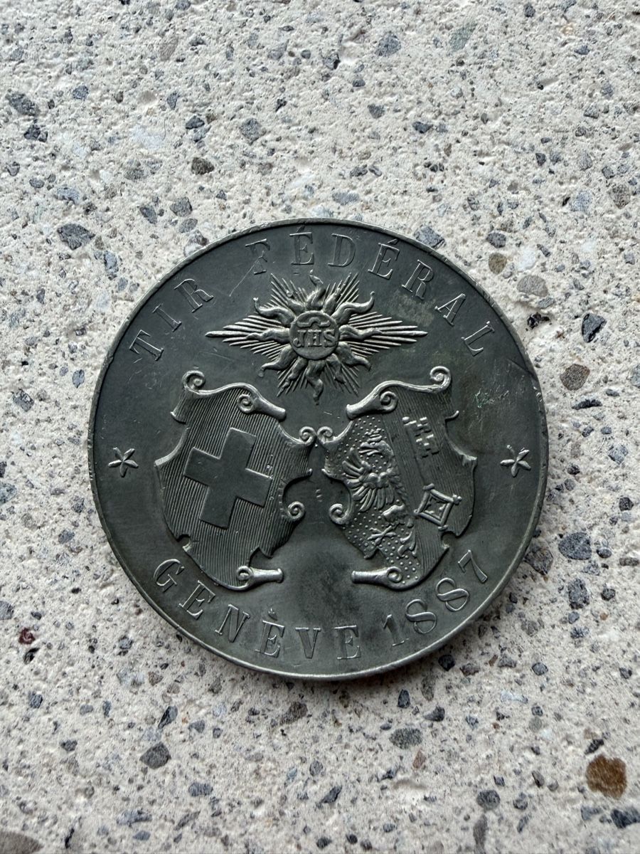 Medaglie: Schützenmedaille Genf 1887 R.636C – Nuovo (secondo la descrizione) da Luzern venduto da LegacyMint 1