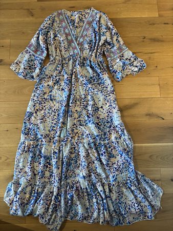 Sehr schönes Sommerkleid künstliche Seide Grösse S