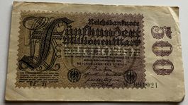 Deutschland 500 Millionen Mark 1923