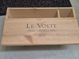 Weinkiste 1er mit Schiebedeckel 40.5x16.5x16cm