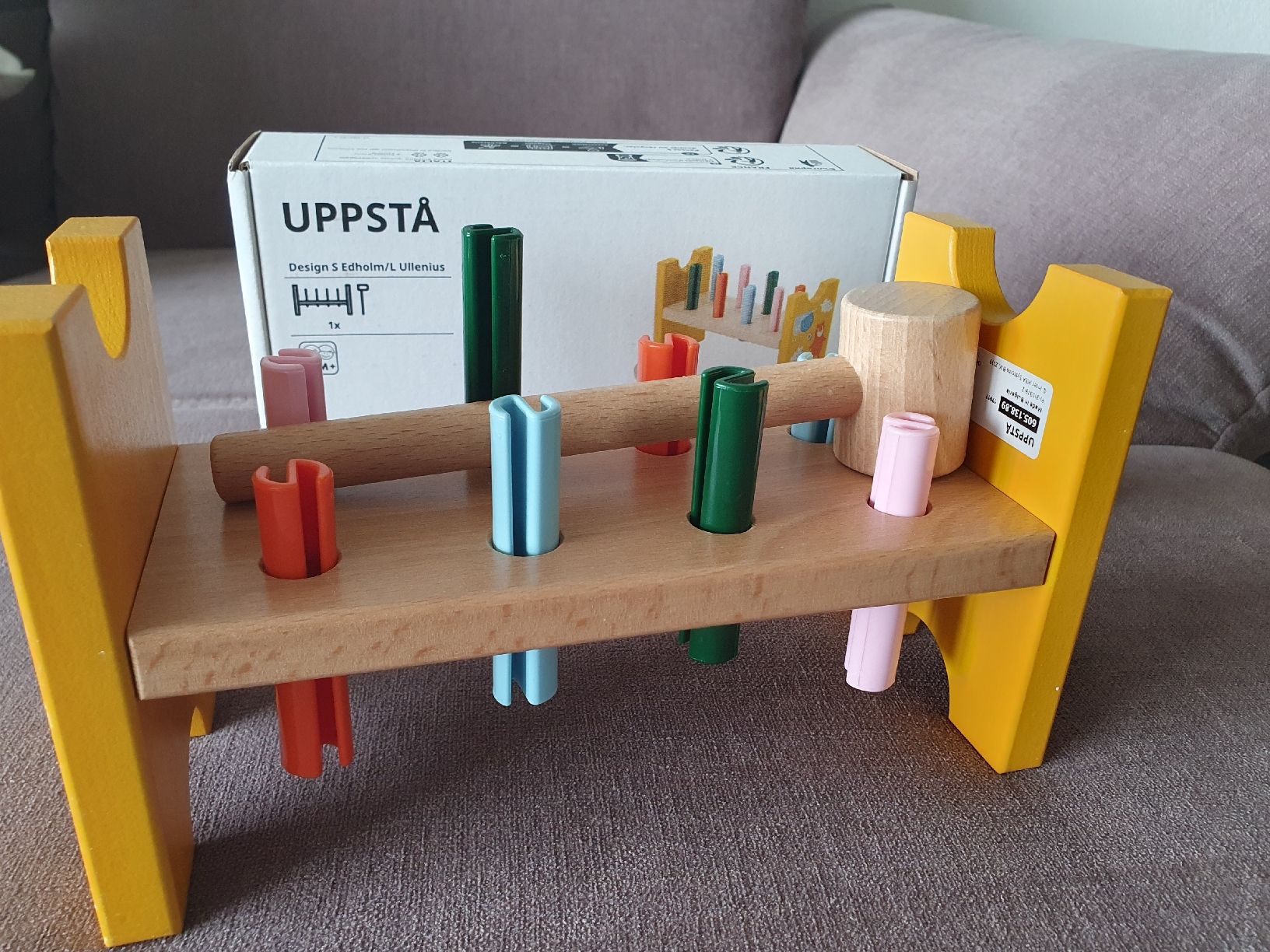Ikea Giocattoli: Ikea Uppsta Hammerblock – Nuovo (secondo la descrizione) da Thun venduto da Zuzi84