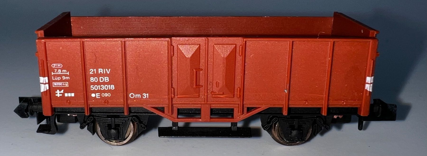 Arnold Modelleisenbahnen: Arnold -N, Hochbord-Güterwagen Om31 – Gebraucht aus Basel von jonnyhaas 1