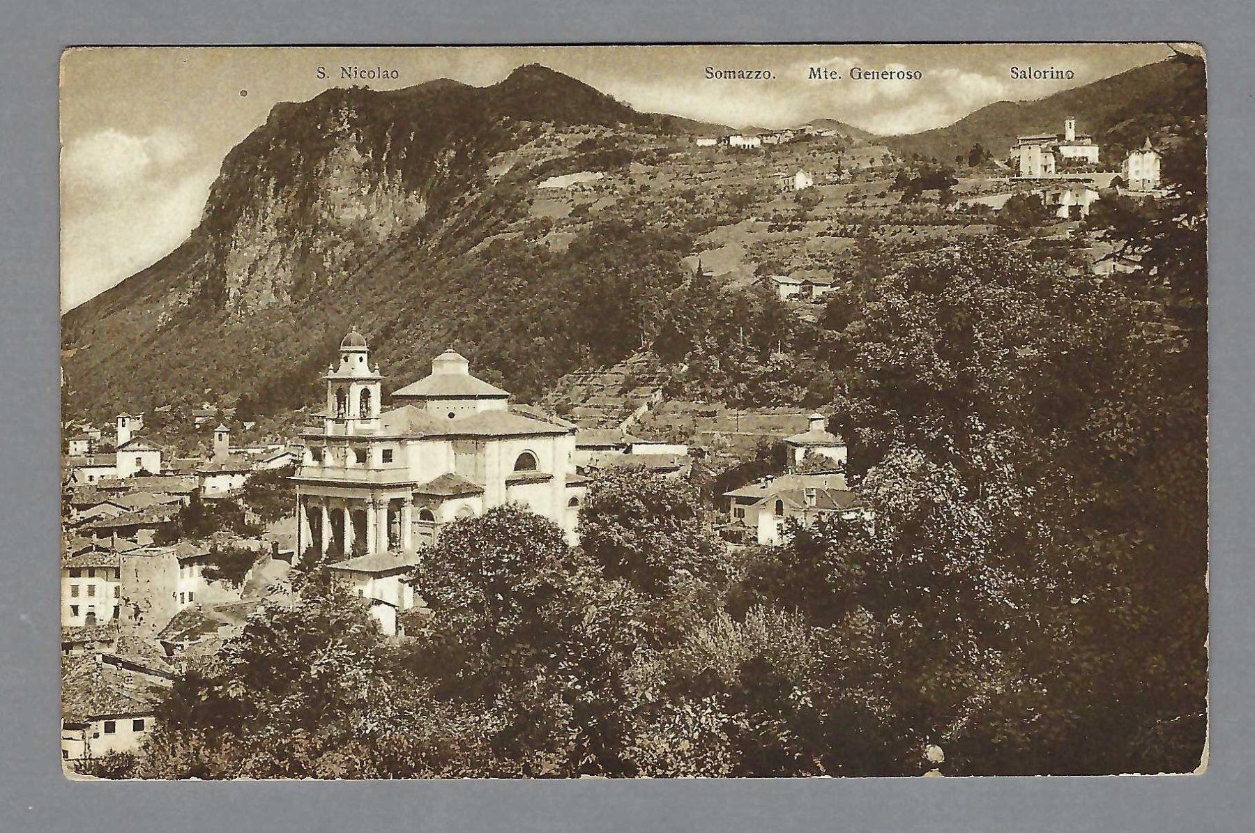Cartoline postali: MENDRISIO, DETTAGLIO PANORAMICO, – Usato da Pura venduto da ulisse1957