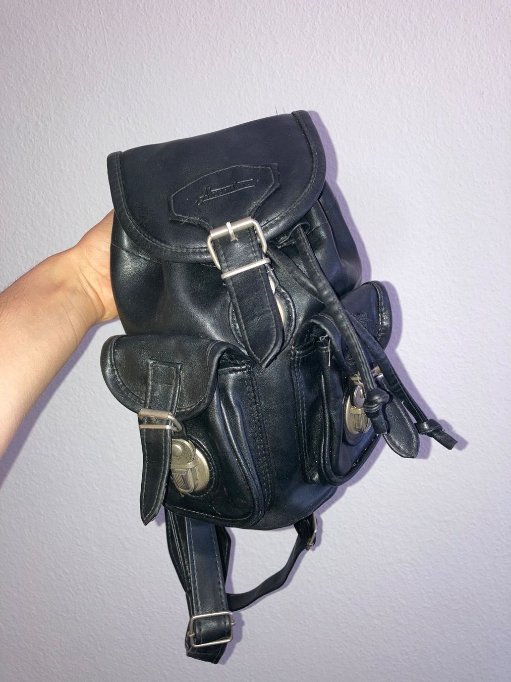 Sacs à dos: Echtleder Mini-Rucksack von Alessandro – D'occasion à Zürich par MoanaK 1